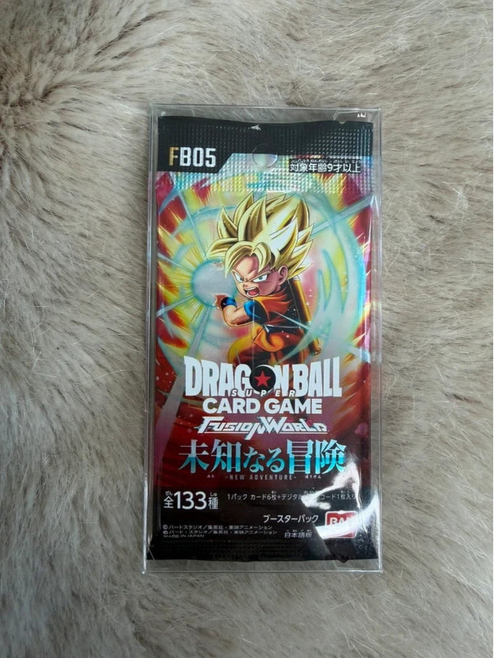 Dragon Ball Super: Fusion World: New Adventure Single Pack 12 cards